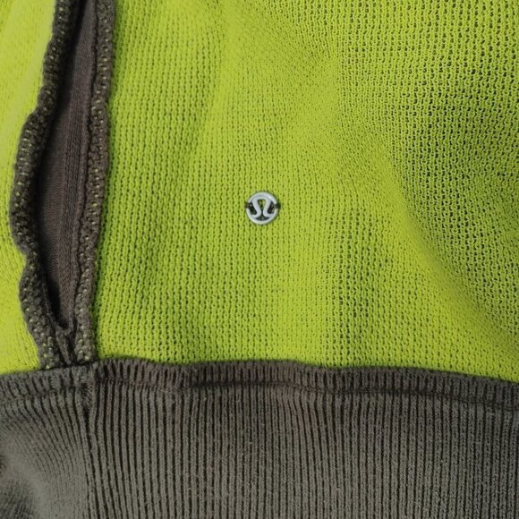 Lululemon Post Savasana Jacket - Fatigue Green / Antidote Jacket Size 10 - Picture 9 of 9